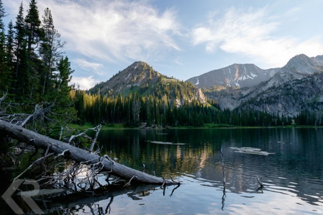 Aneroid Lake in the Wallowa Mountains of Oregon.